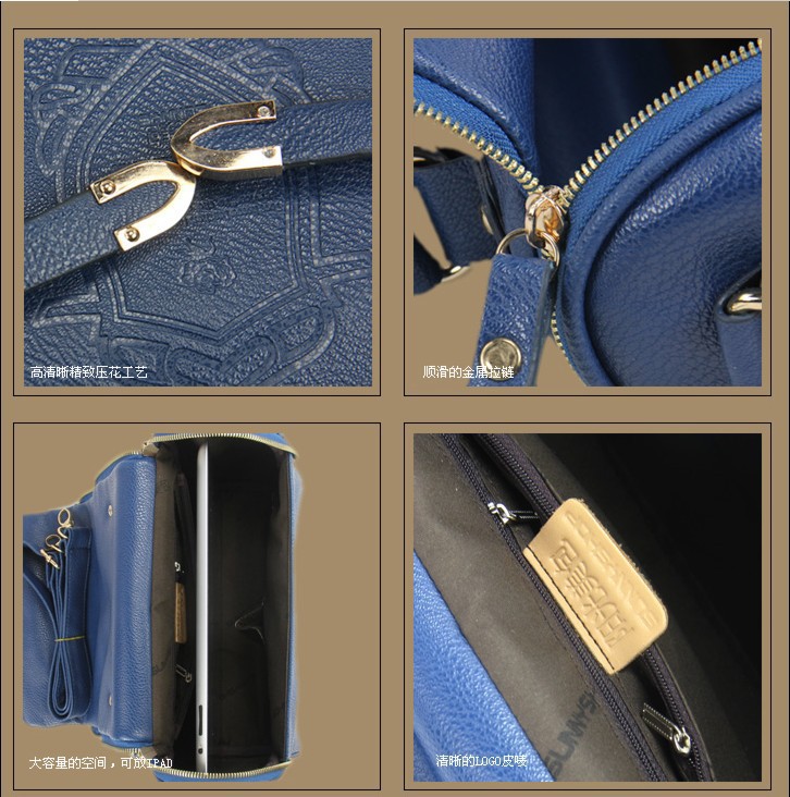 2013 New Korea Fashion Handbag PU Leather Ladies Hand Bag Shoulder