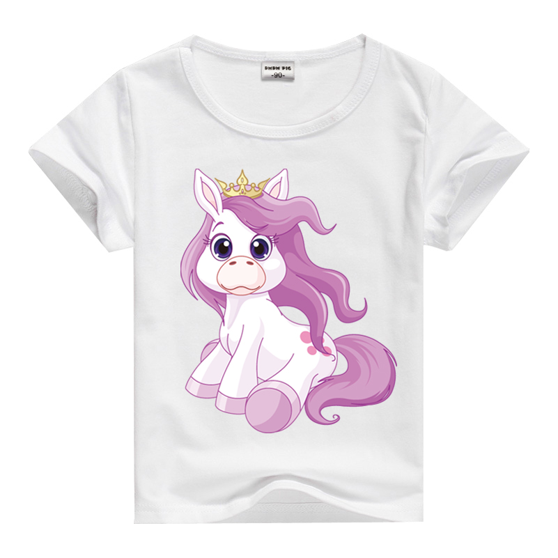 DMDM PIG shirts for girls children t shirts girls clothes cartoon girls t shirt casual summer