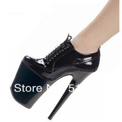 15CM High-Heeled Shoes Platform Front Buckle Strap Over The Knee