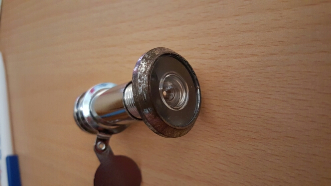 Купить металлические 200 градусов двери просмотра глазок Серебряный тон ...