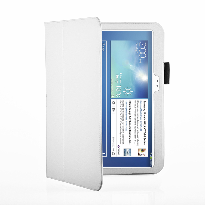 Galaxy Tab 3 10.1 P5200 Stand case White (01).jpg
