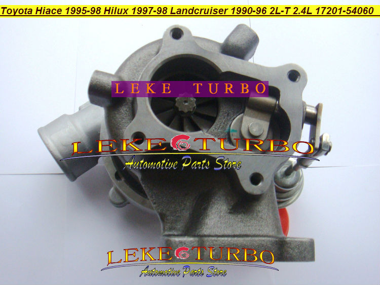 CT20 17201-54060  HI-ACE 1995-98 HI-LUX 1997-98 Landcruiser 1990-96 2L-T 2.4L turbocharger (5)