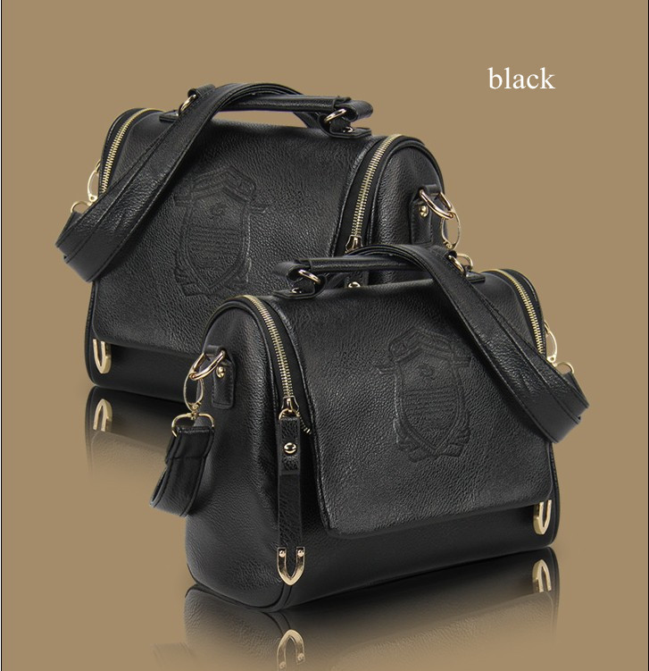 2013 New Korea Fashion Handbag PU Leather Ladies Hand Bag Shoulder