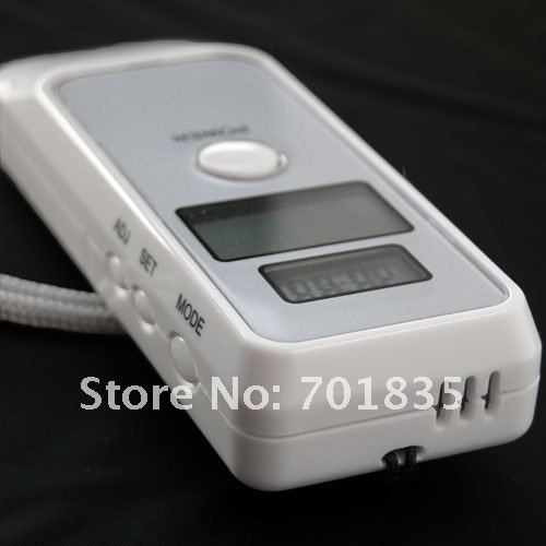 dual display alcohol breath tester with Hand strap -- ALT-06-2
